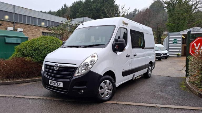 2019 Vauxhall Movano MWB 130PS 6 SEAT CREWVAN *MASSIVE SPEC* PANEL VAN Diesel Manual
