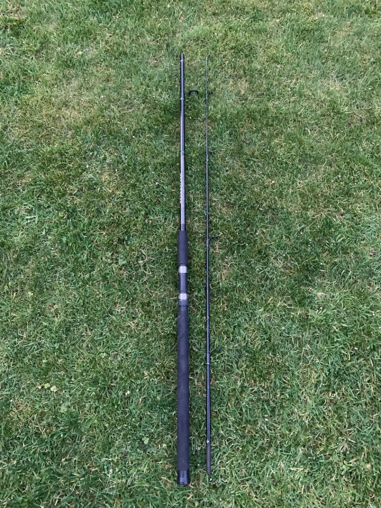 Ron Thompson Zensorflex 2 piece fishing rod 8 foot spinning bait lure no reel line