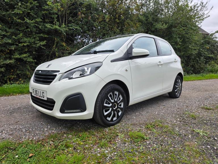 2016 Peugeot 108 1.0 Active Hatchback 5dr Petrol Manual Euro 6 (68 ps) Petrol