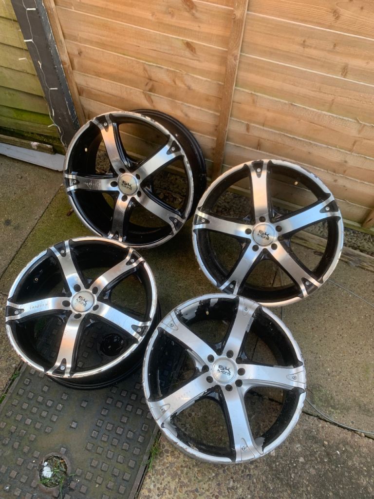 Bk racing alloy wheels 