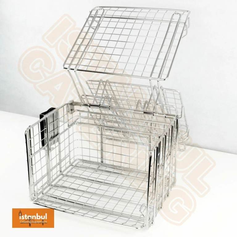 Henny Penny Basket  Gas Pressure Fryer With Hinges Stainless Steel Basket 2/4/26