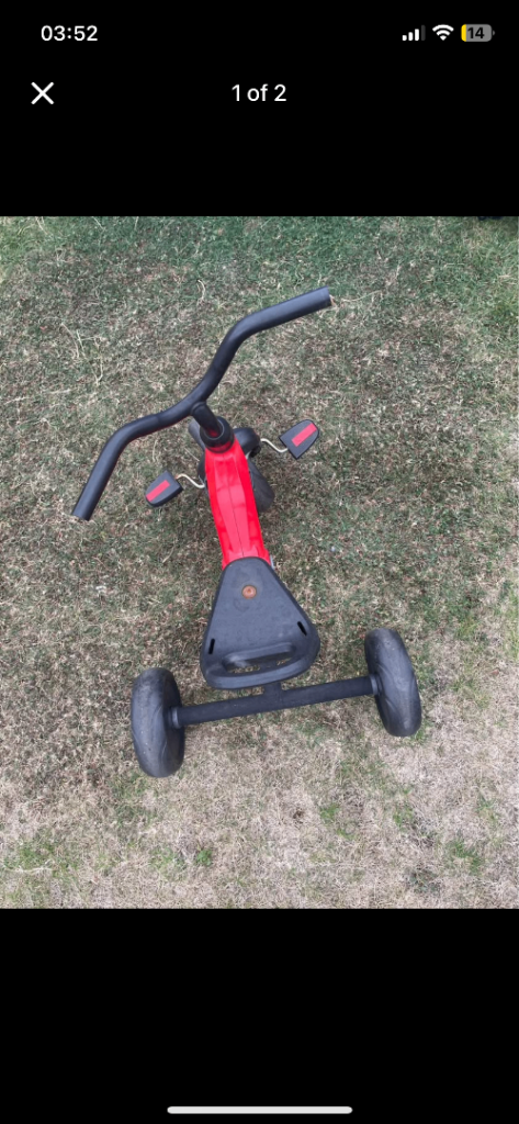 Red Kids Tricycle – Good Condition