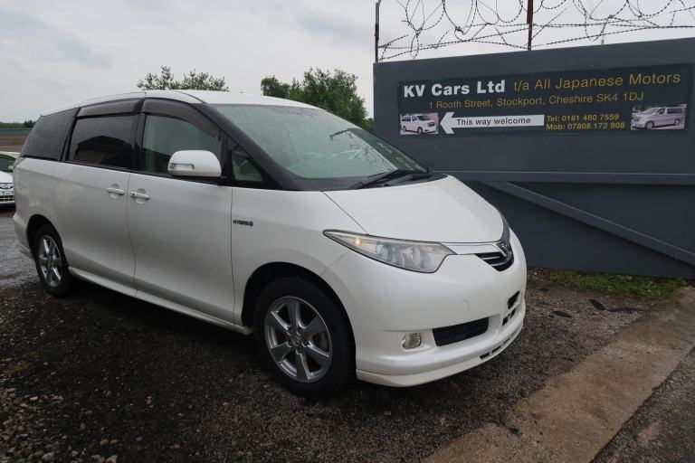 Toyota Estima 2.4 Auto G Four 4WD Petrol Hybrid Auto 7 Seater MPV (L12)