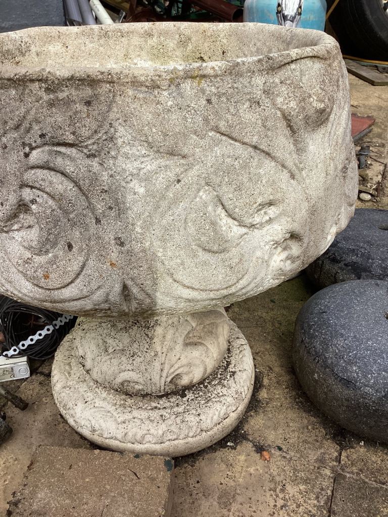 LARGE STONE DECORATION PLANT 🪴 POT