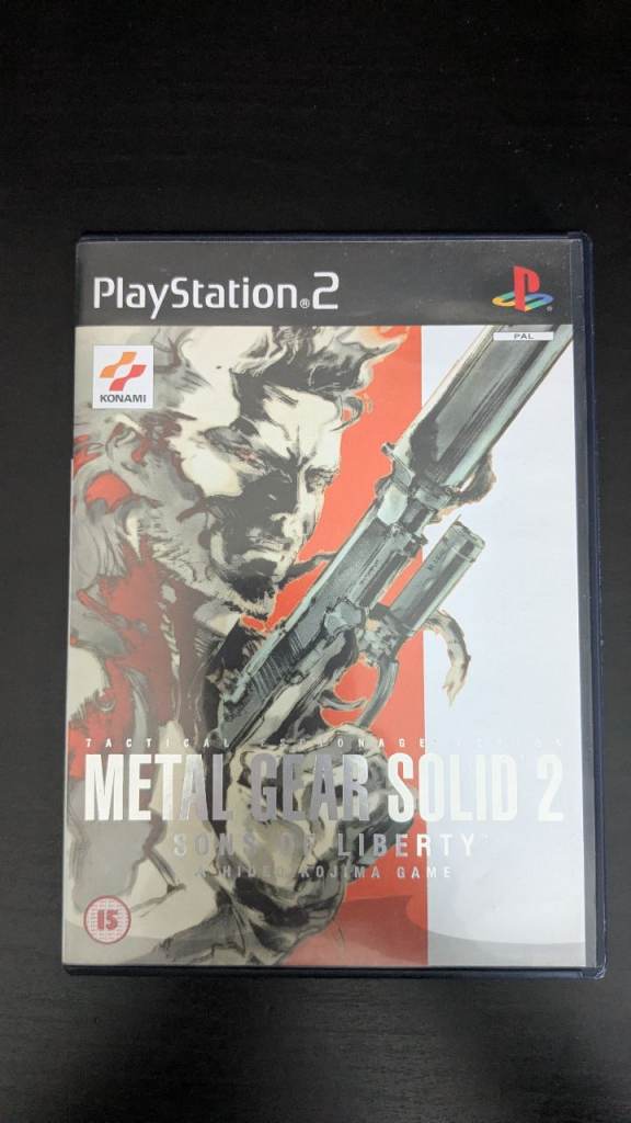 Metal Gear Solid 2: Sons of Liberty PS2 Game 