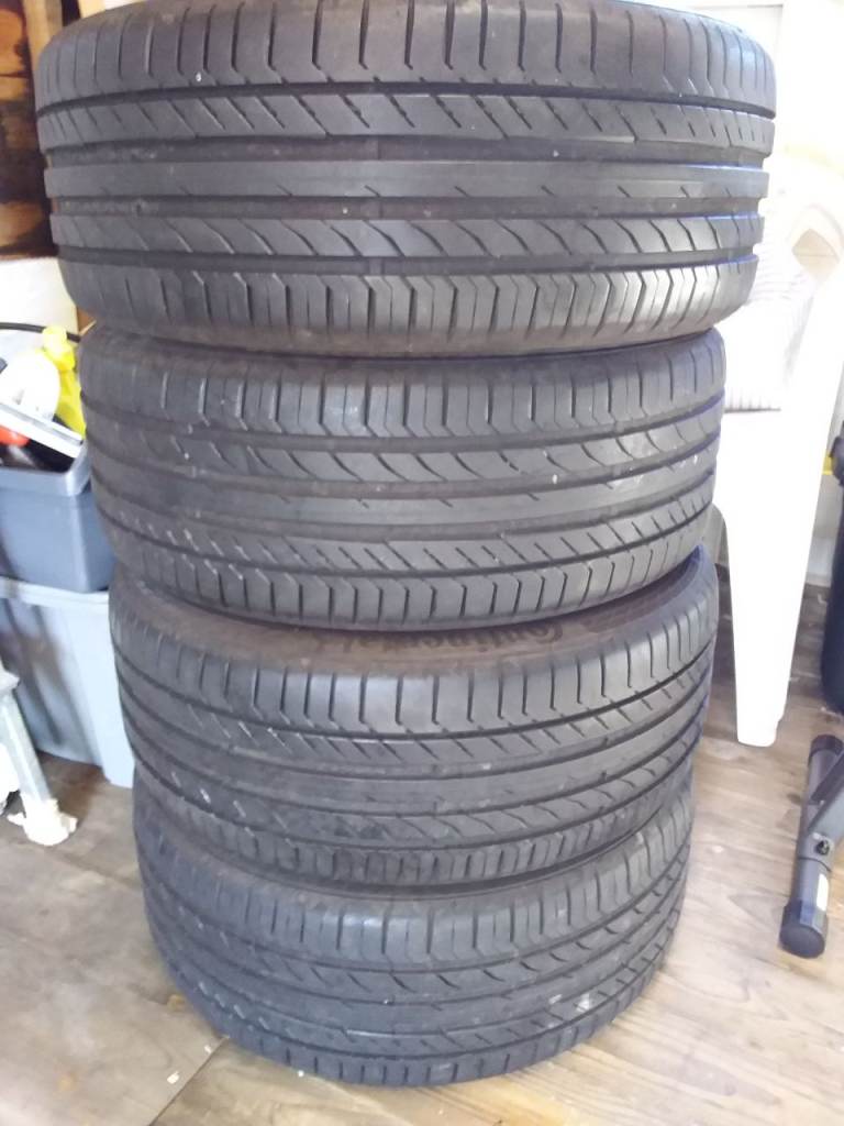 CONTINENTAL CONTI SPORT TYRES X 4 