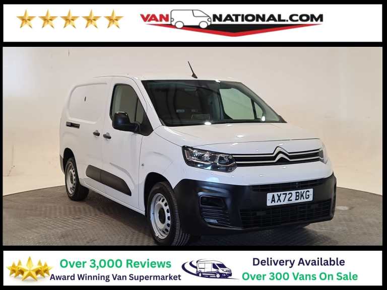 2023 Citroen Berlingo 1.5 BlueHDi 950Kg Enterprise Ed 100ps 6 Speed S/S PANEL VAN DIESEL Manual