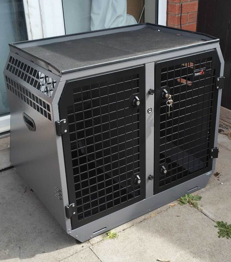Trans K9 ( B43 ) Transport double dog cage (Lockable & Crash Tested) TransK9
