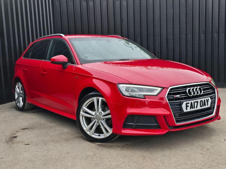 2017 Audi A3 1.5 TFSI CoD S line Sportback S Tronic Euro 6 (s/s) 5dr HATCHBACK Petrol Automatic