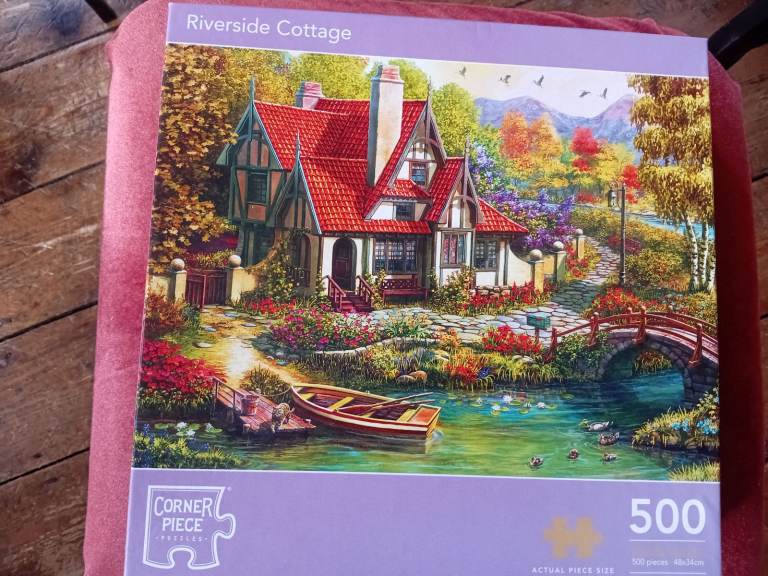 500pc Puzzle - Riverside Cottage