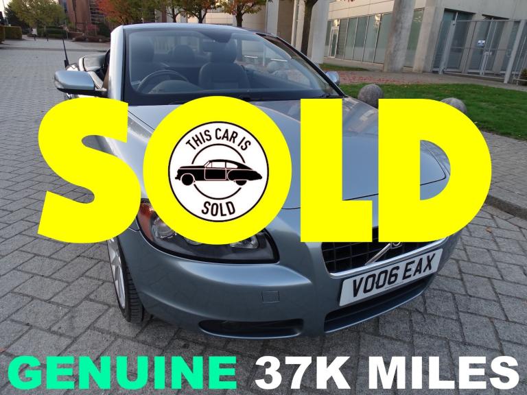 2006 Volvo C70 2.5 T5 SPORT CONVERTIBLE Petrol Manual