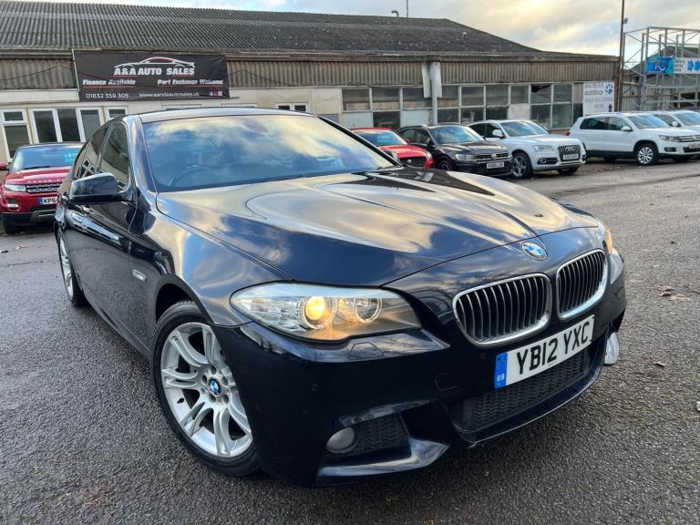 2012 BMW 5 Series 520d M Sport 4dr Step Auto [Start Stop] SALOON Diesel Automatic