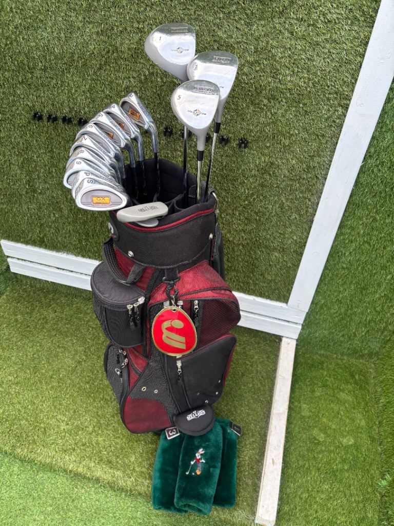 Near New Penfold GX 100 Plus Irons (3–SW) + Matching Penfold Tour System Woods + Full Set