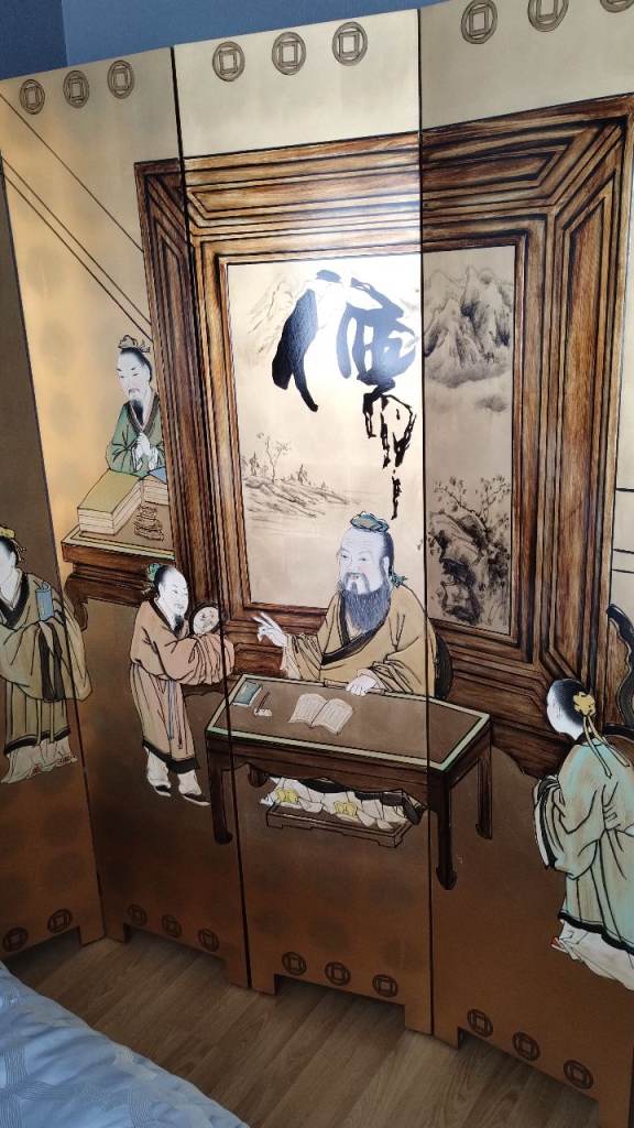 Chinese screen room divider 