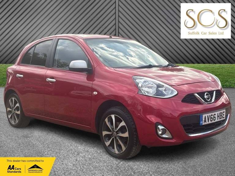 2016 Nissan Micra 1.2 N-Tec 5dr HATCHBACK PETROL Manual