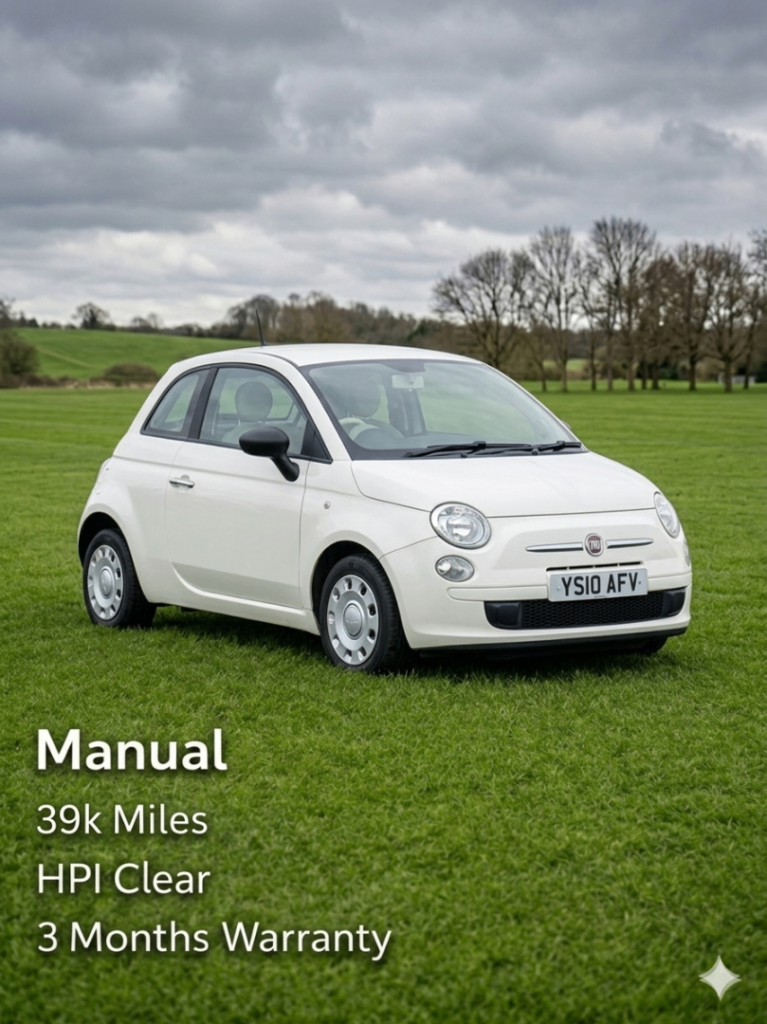 2010 FIAT 500 only 39k