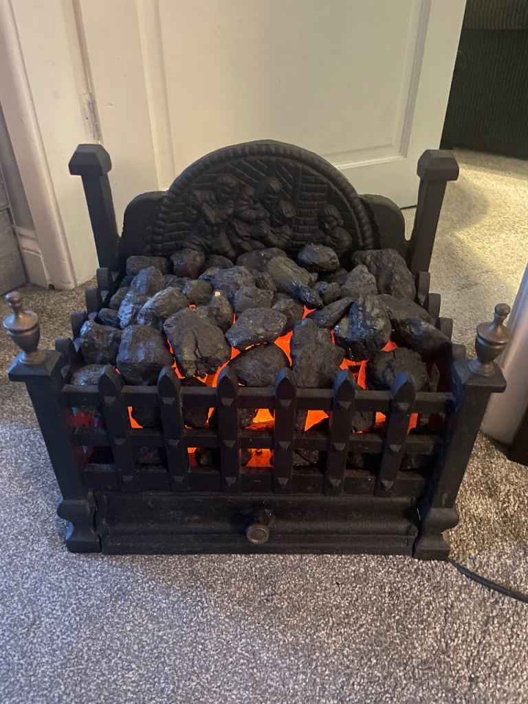 Cast Iron Grate style Electric Fire