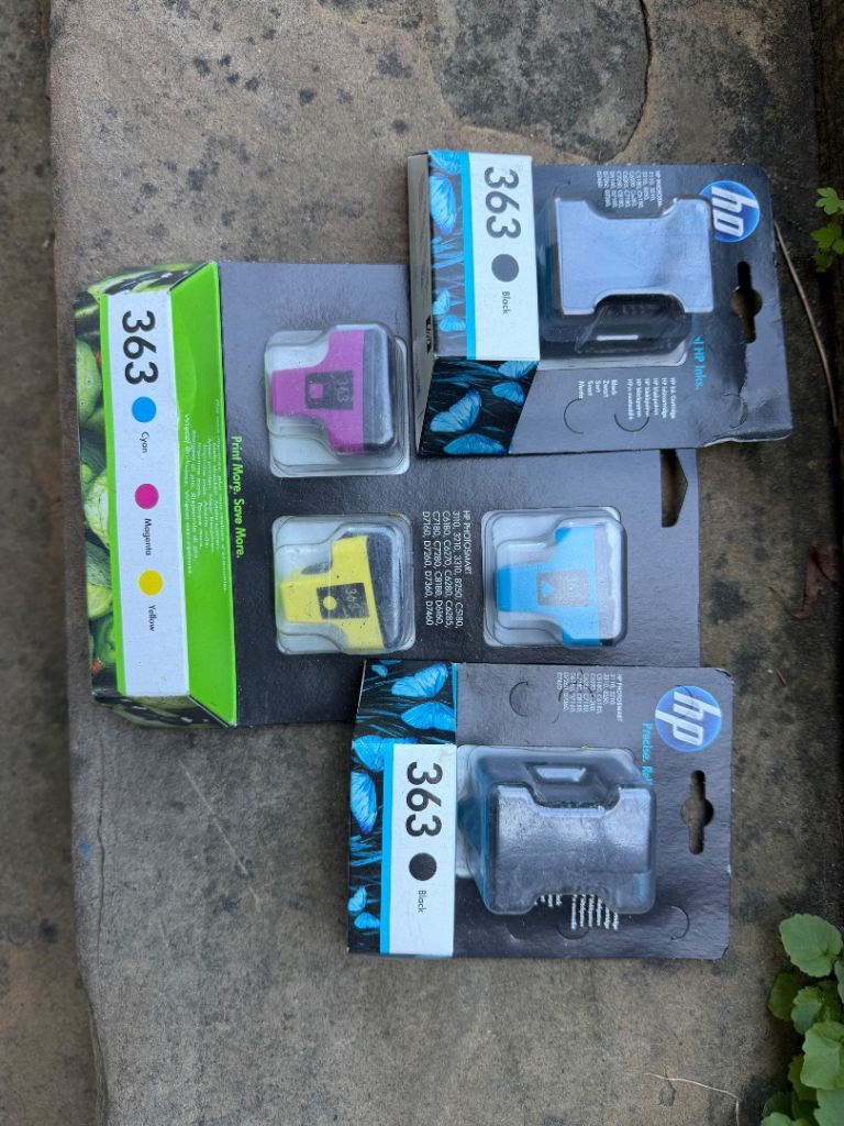 HP 363 Printer Ink Cartridges
