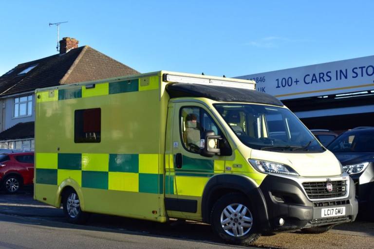 2017 Fiat Ducato NO VAT AMBULANCE IDEAL CAMPER CONVERSION / BURGER VAN / MOBILE DOG WASH 2.3 Spec...