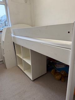 Stompa mid sleeper bed & Stompa mattress