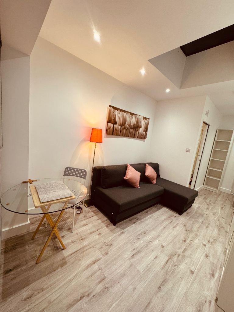 Nice and bright studio flat, great location 