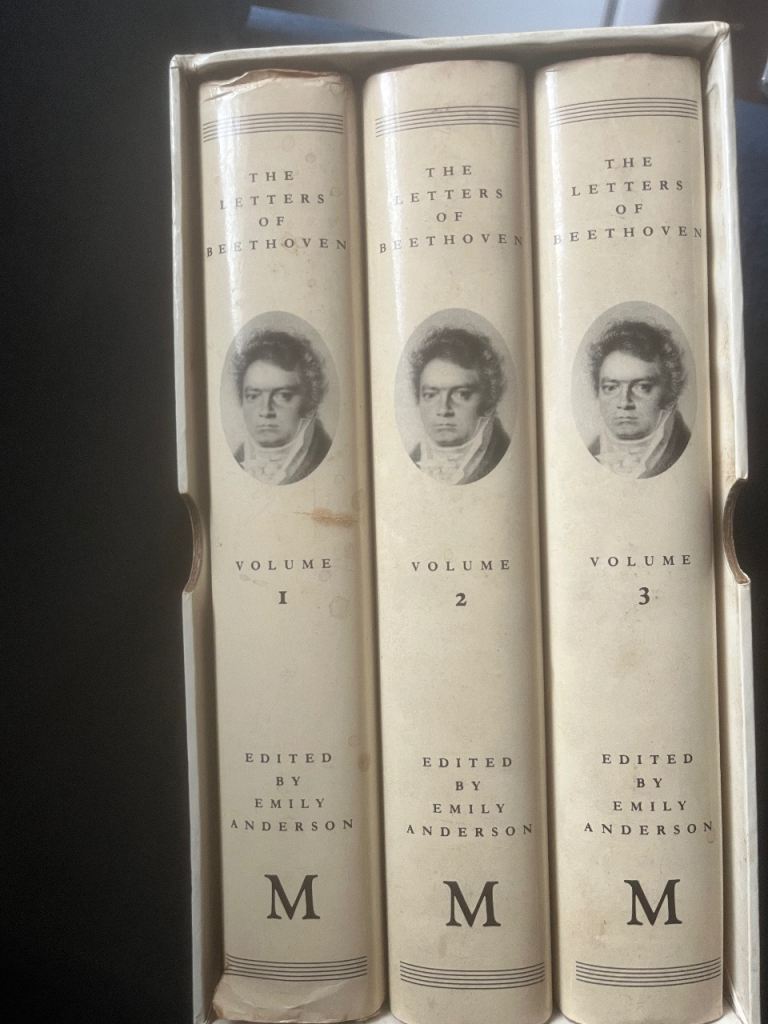 The Letters of Beethoven - 3 Volume Set, Good Condition