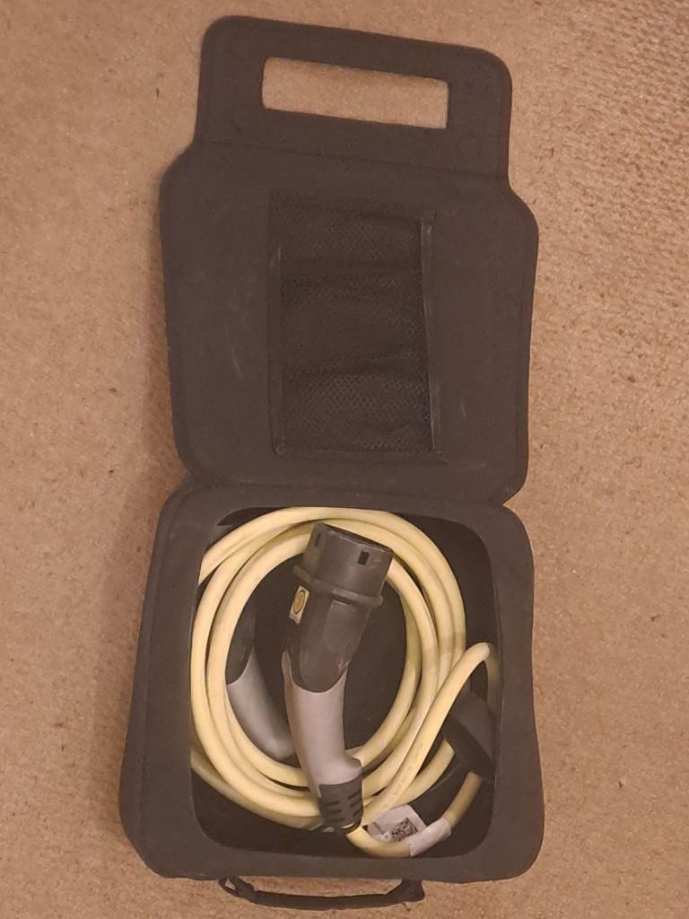 Electric car charging cable