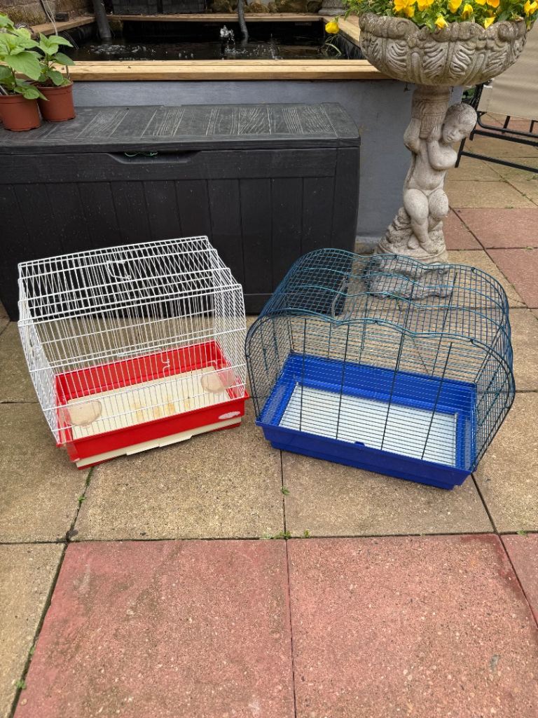 2 bird cages free 