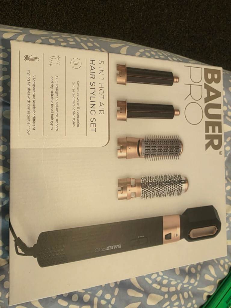 Bauer pro hair styling set