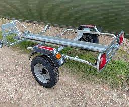 Single Motorcycle Trailer 300kg MGW - Erde