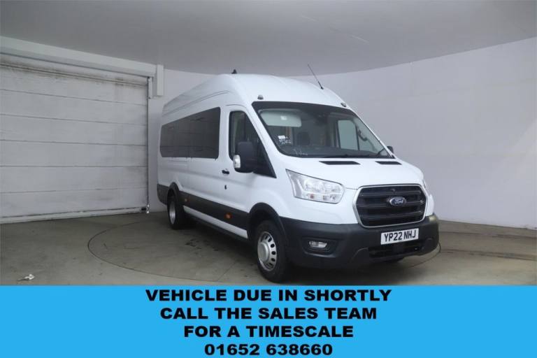 2022 Ford Transit 2.0 460 EcoBlue Leader Minibus Double Cab 5dr Diesel Manual RWD L4 H3 Euro  Min...
