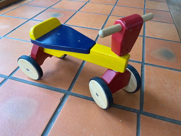 Wooden baby first cycle