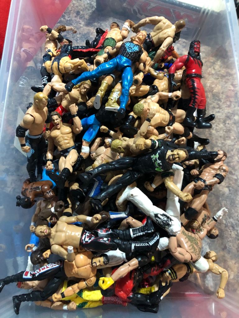 Wrestling figures bundle