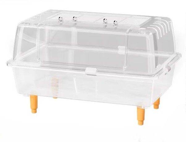 60cm Acrylic Hamster Cage, Large Transparent Habitat for Syrian Hamster & Mice, (Brand New)