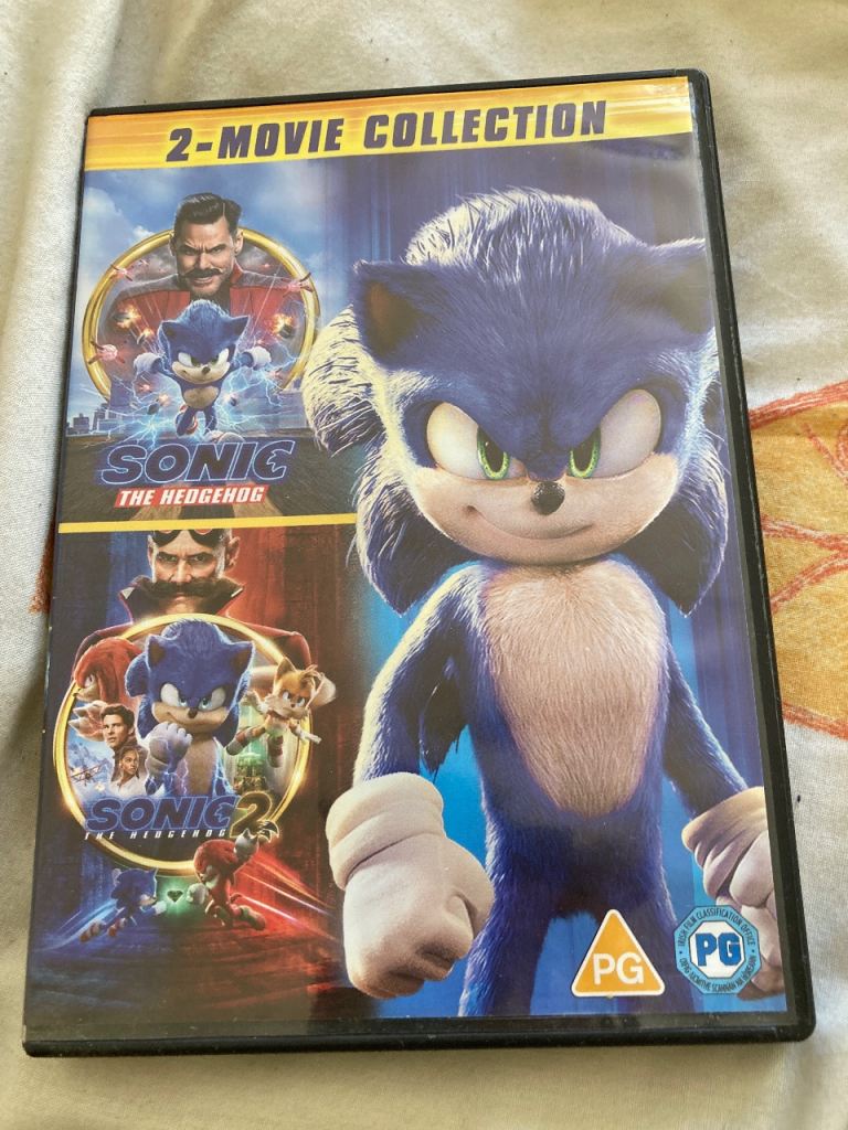 Sonic The Hedgehog 2 Movie Collection 