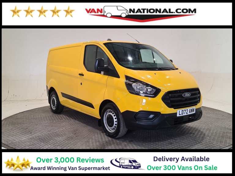 2022 Ford Transit Custom 2.0 EcoBlue 130ps Low Roof Leader Van PANEL VAN DIESEL Manual