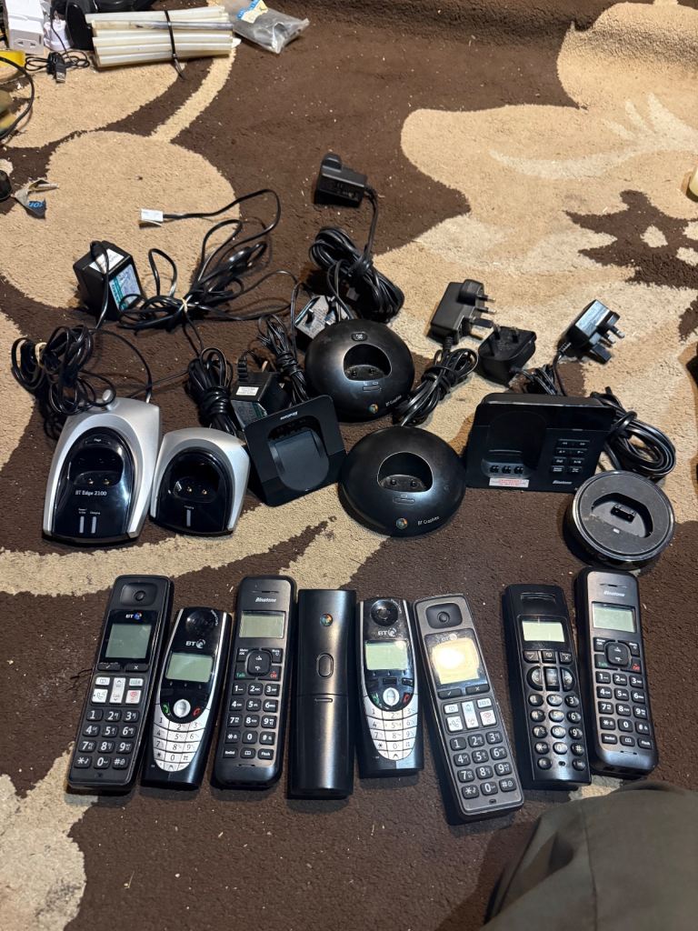 Cordless House phone job lot 