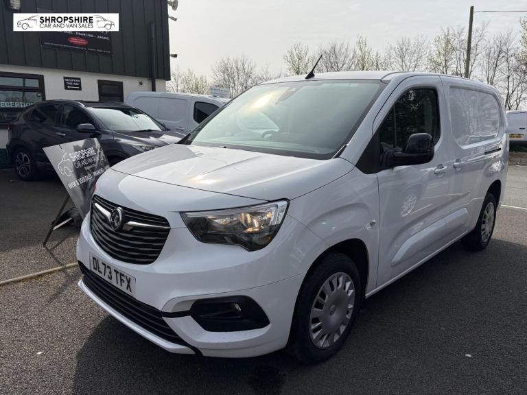 2023 Vauxhall Combo 2300 1.5 Turbo D 100ps H1 Pro Van PANEL VAN DIESEL Manual