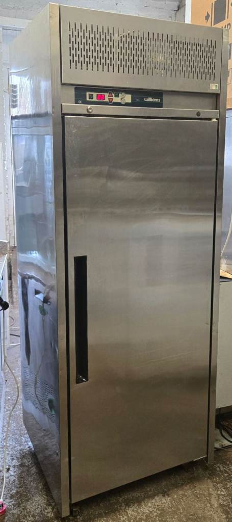 Williams HD1 620 Ltr Single Door Upright Gastro Fridge in stainless steel Catering Commercial Fridge