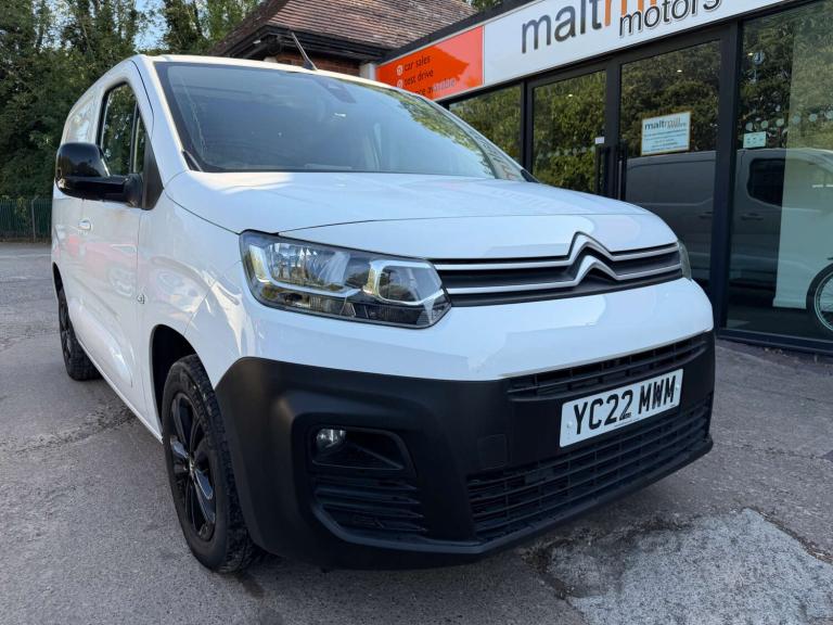 2022 Citroen Berlingo 1.5 Berlingo 1000 Driver Professional Blue HDi Panel Van Diesel Manual