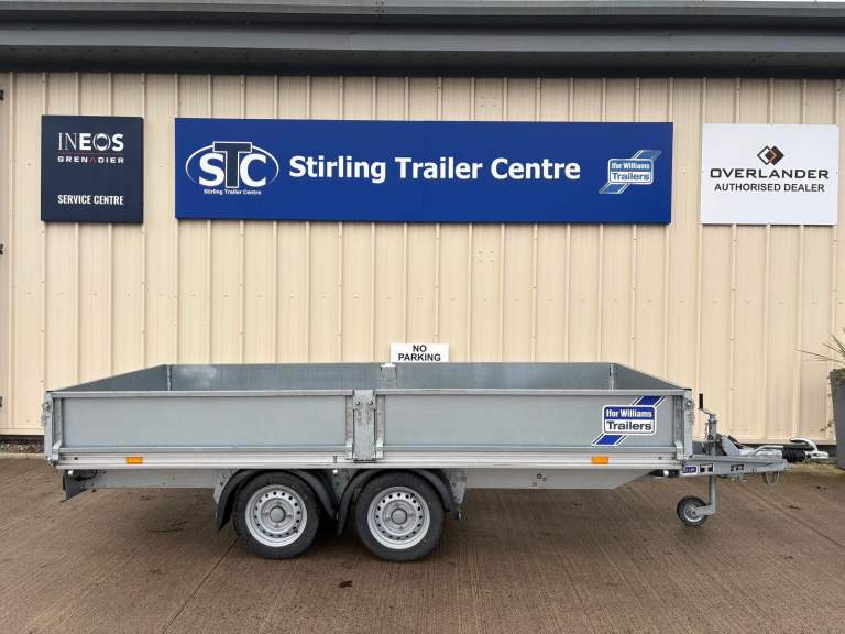 Ifor Williams flatbed 12 x 5 eurolight 3.6 Meter EL142-3615