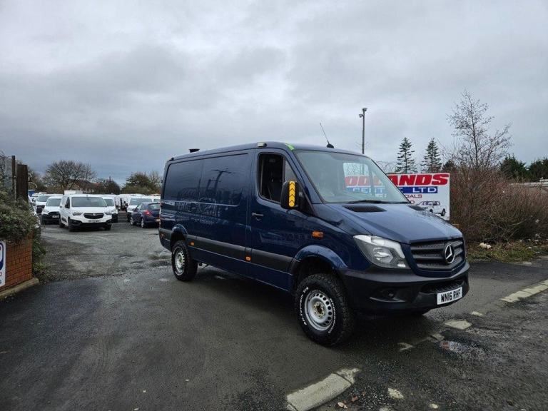 2016 ON 16 PLATE MERCEDES BENZ SPRINTER 316CDI 4X4 MWB 