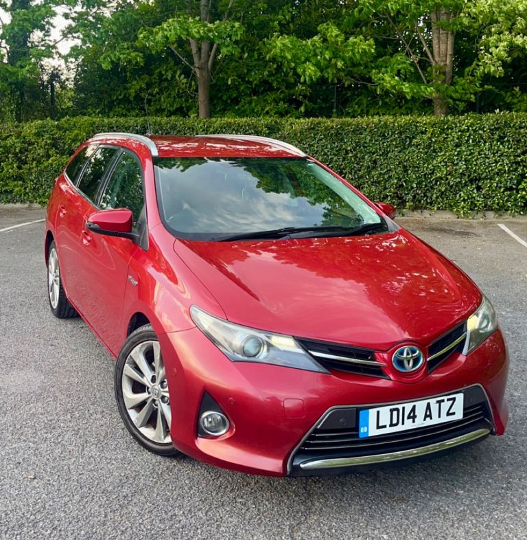 2014 TOYOTA AURIS HYBRID ESTATE ELECTRIC 1.8 AUTOMATIC ULEZ FREE NOT PRIUS UK MODEL 