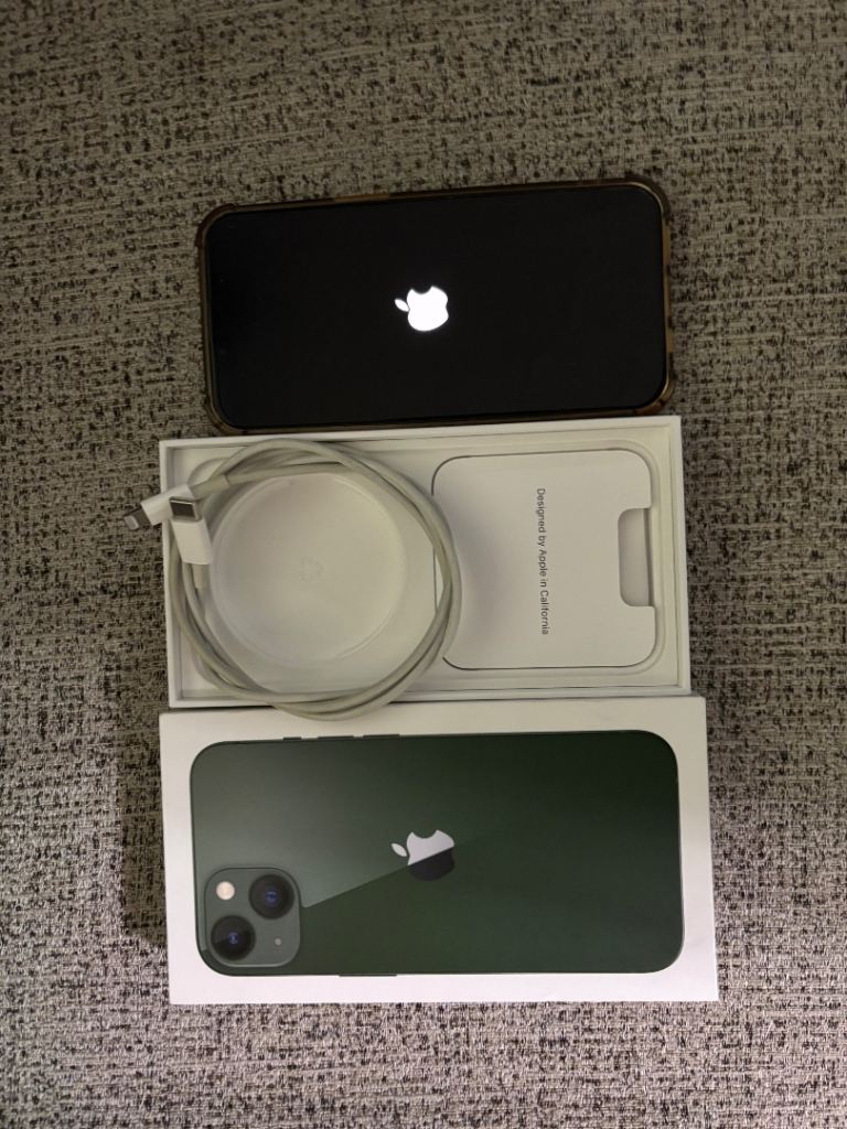 Apple iPhone 13 Unlocked 512GB Green Excellent Condition 85% Battery