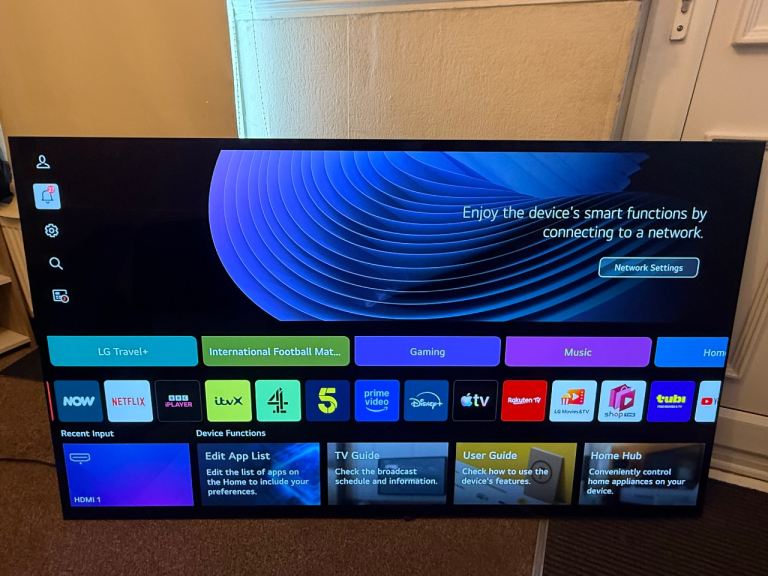 LG OLED 65-inch 4K Smart TV in Good Condition