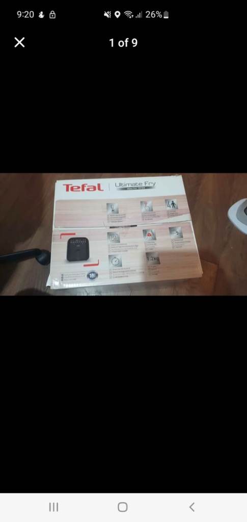 Teflon air fryer (Good Condition)