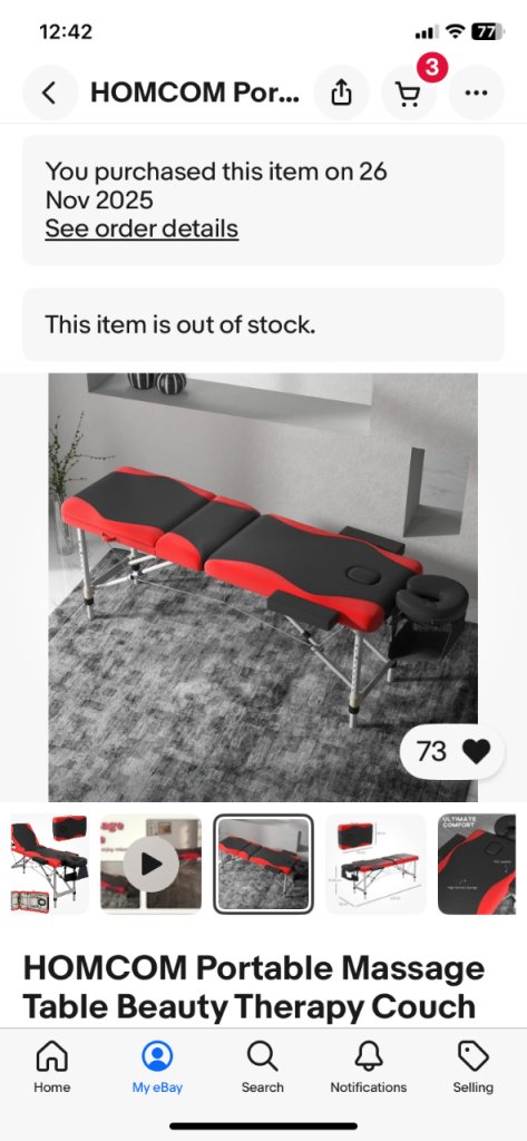 Portable Massage Couch 