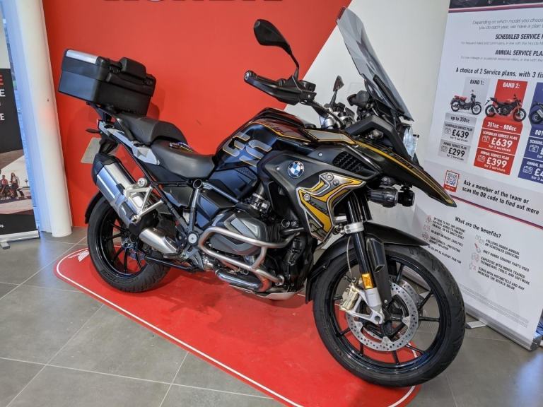 2019 BMW R 1250 GS EXCLUSIVE TE BLACK / GOLD FSH TBOX EXTRAS SUPERB BIKE 1YR WTY