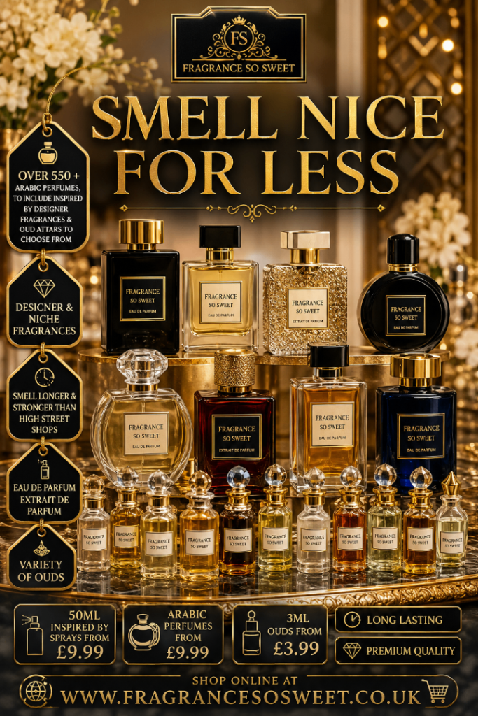 Smell Nice For Less Fragrance So Sweet Perfumes and Ouds 