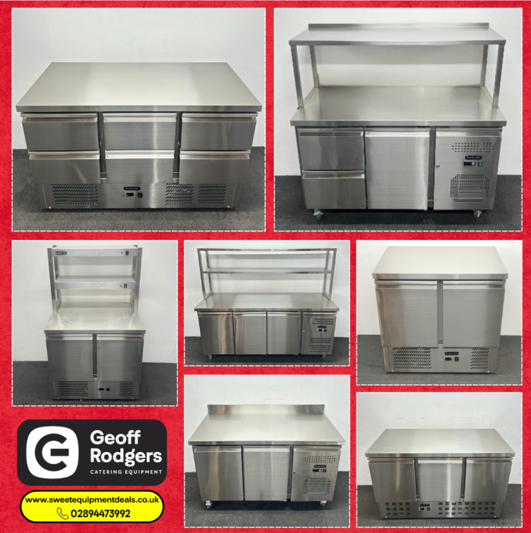 New & Used Commercial Worktop Counter Fridges - Pay Over 3, 6 or 9 Months, With Warranty!